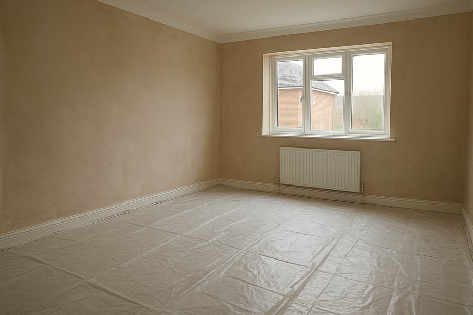 Why It’s Better to Plaster an Empty Room Than a Furnished One!