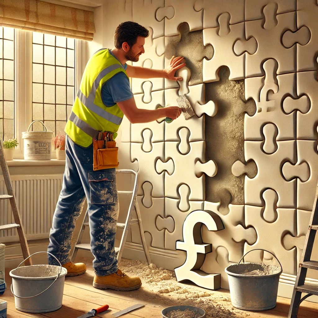 The Plastering Puzzle: How Much Will It Cost?