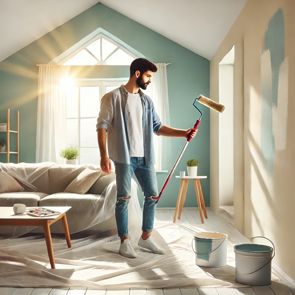 Top Tips for Painting on New Plaster