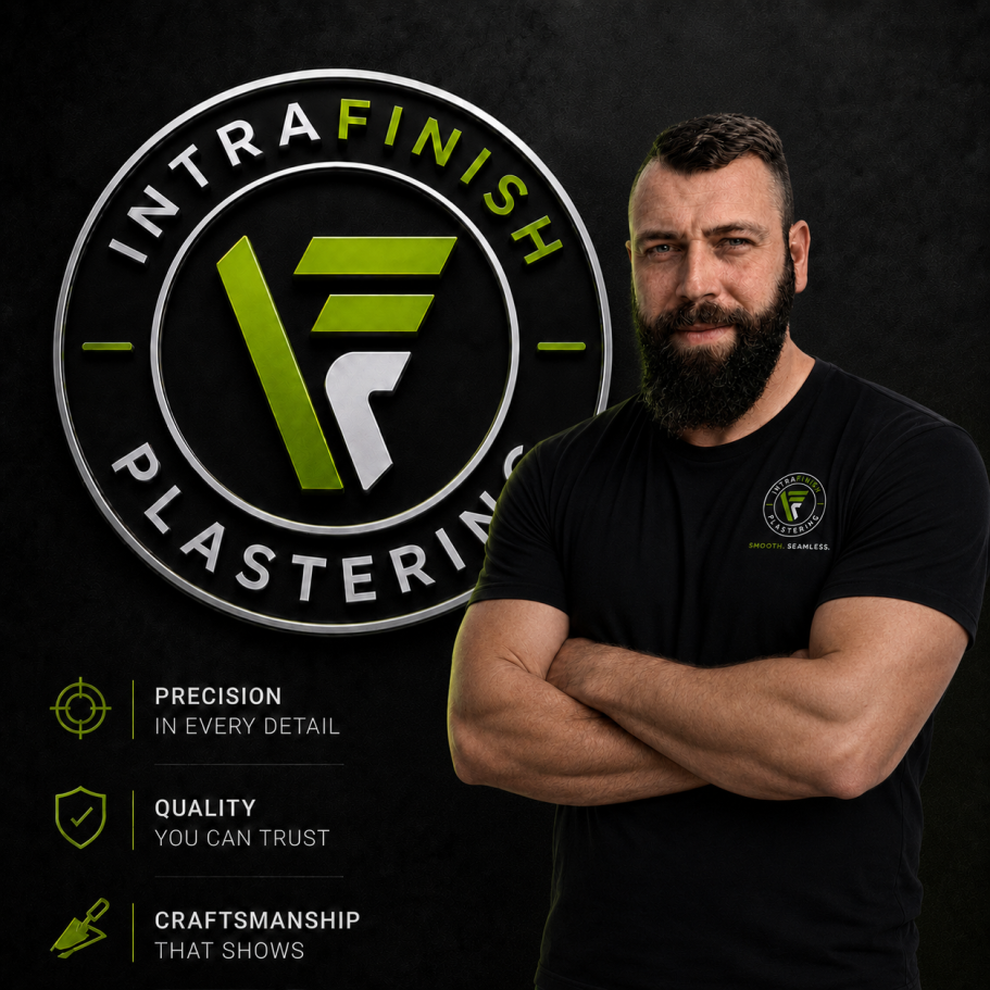 Meet the person behind the trowel; Chris from IntraFinish Plastering.